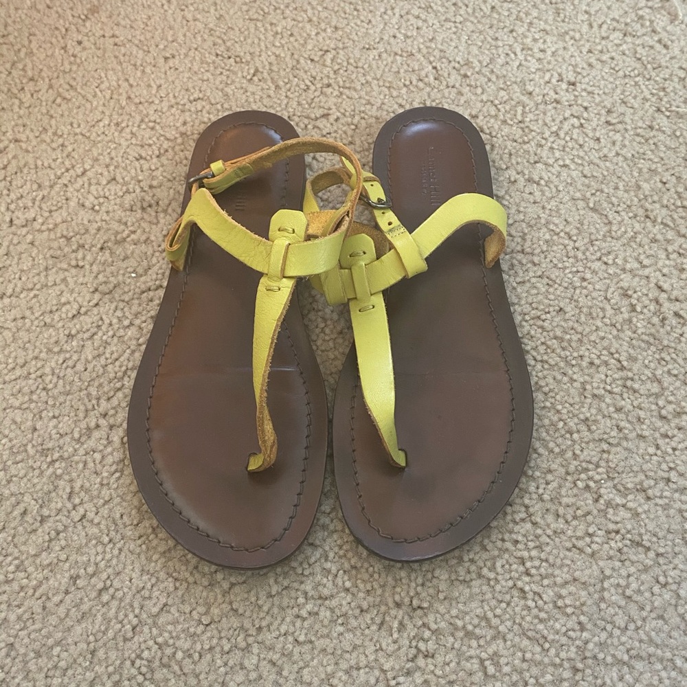 Garnet Hill made in Italy sandals